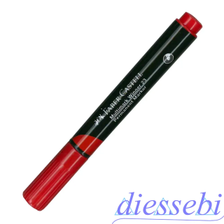 Pennarello Faber Castell Tonda Rosso