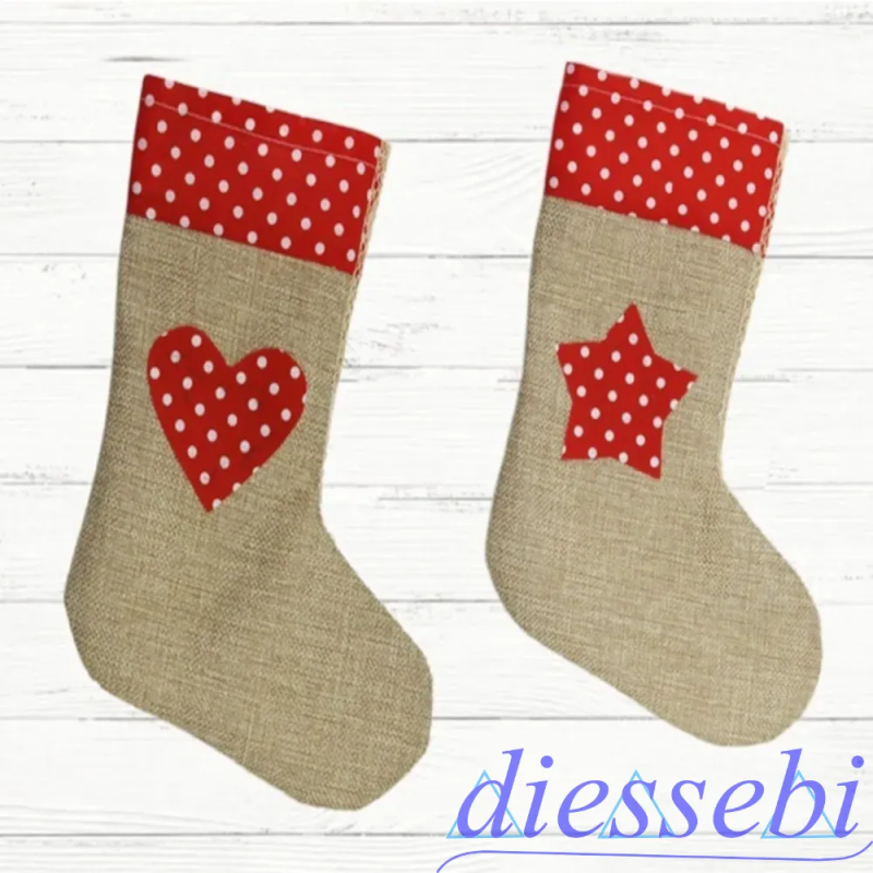 Calza Befana in Juta
