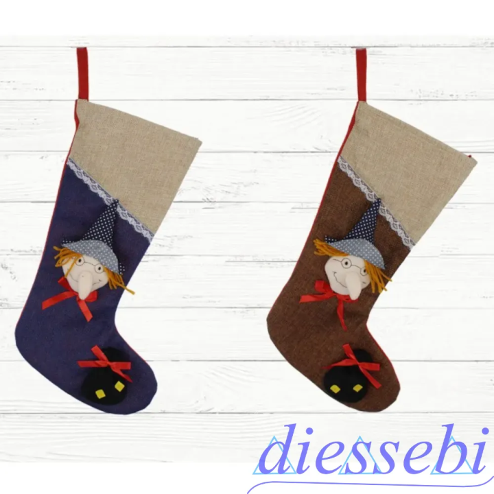 Calza Befana in Juta 22x38cm