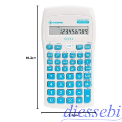 Calcolatrice Scientifica Osama Bianco - Celeste MIUR