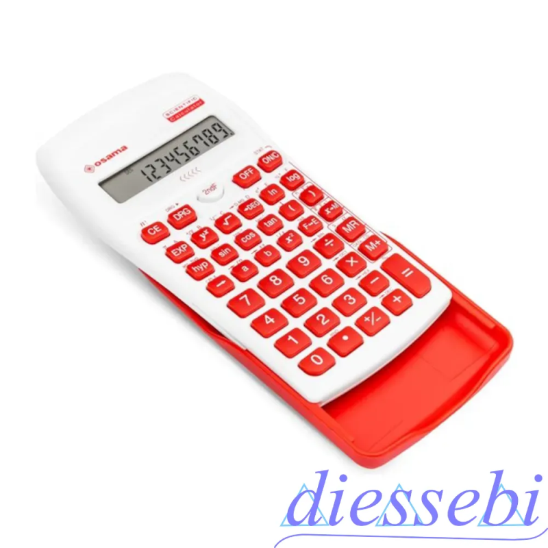 Calcolatrice Scientifica Osama Bianco - Rosso MIUR