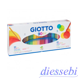 Scatola Giotto 90 Colori