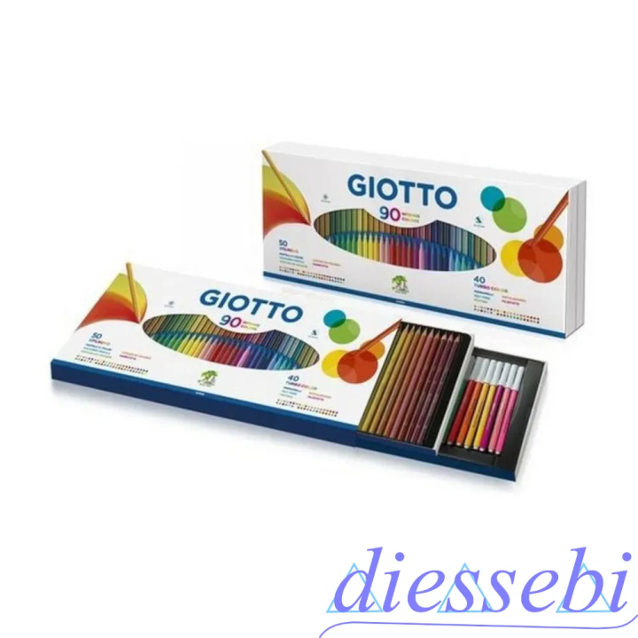 Scatola Giotto 90 Colori