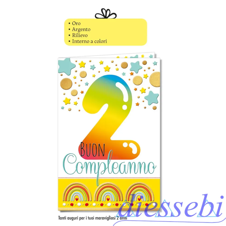Biglietto 2 Anni Rainbow