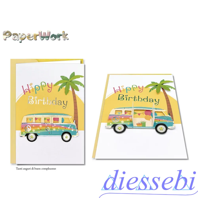 Biglietto PaperWork Compleanno