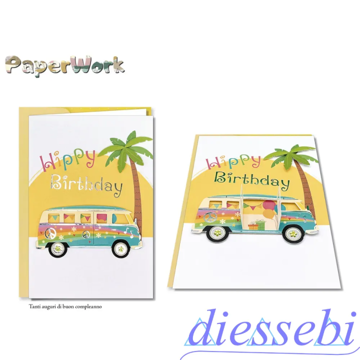 Biglietto PaperWork Compleanno
