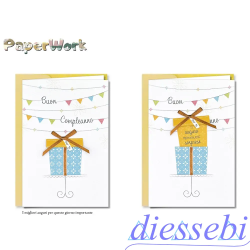Biglietto PaperWork Compleanno