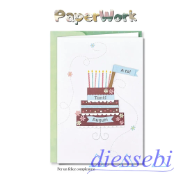 Biglietto PaperWork Compleanno
