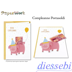Biglietto PaperWork Compleanno