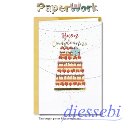 Biglietto PaperWork Compleanno