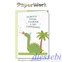 Biglietto PaperWork Compleanno