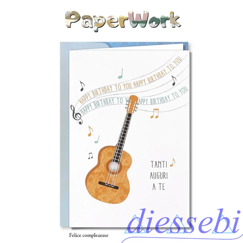 Biglietto PaperWork Compleanno
