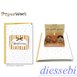 Biglietto PaperWork Compleanno
