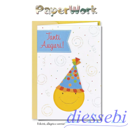 Biglietto PaperWork Compleanno