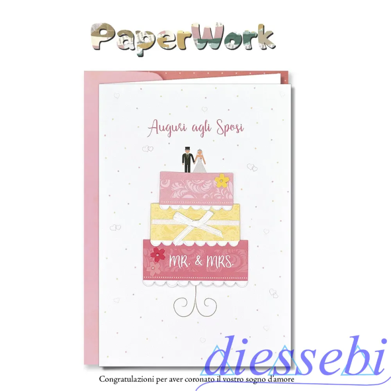 Biglietto PaperWork Matrimonio