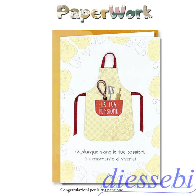 Biglietto PaperWork Pensionamento