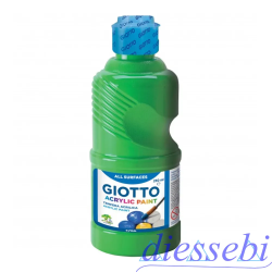 Tempera Acrilica 250ml Giotto Verde