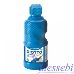 Tempera Acrilica 250ml Giotto Ciano