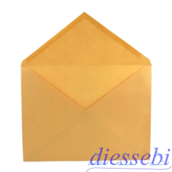 25 Buste Giallo Posta 18x24cm Blasetti