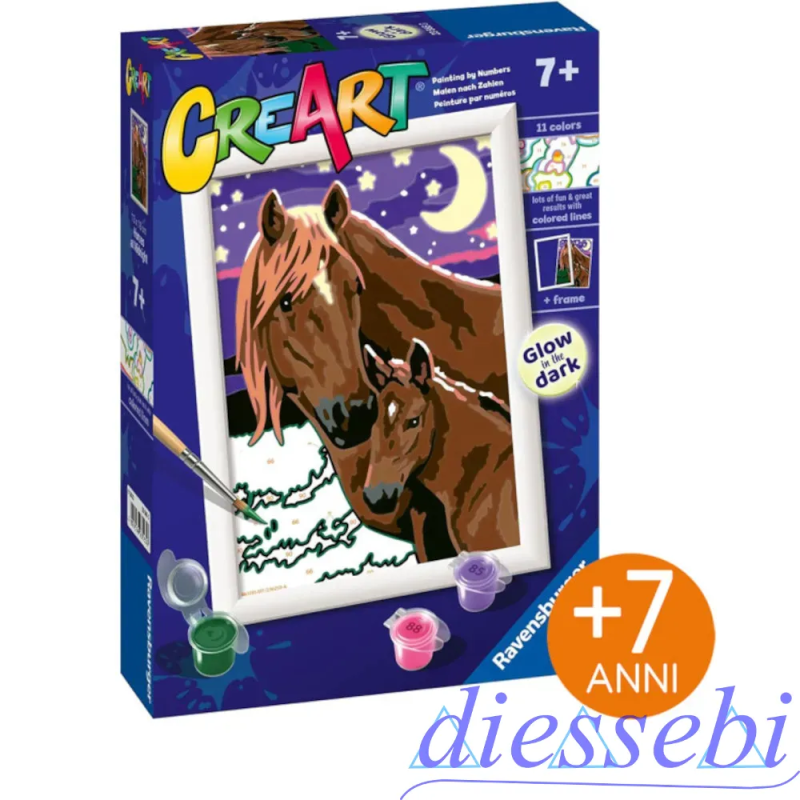 CreArt Cavalli a Mezzanotte Ravensburger