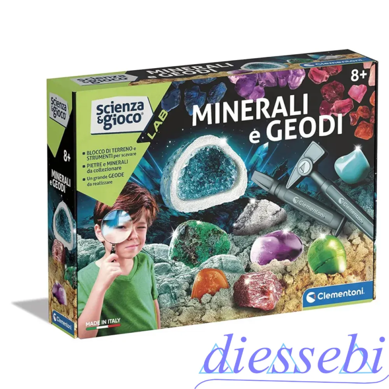 Minerali e Geodi Scienza e Gioco Lab Clementoni