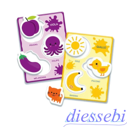Sapientino Baby Parole e Colori Montessori Clementoni