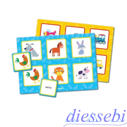 Sapientino Baby Tombola delle Immagini Montessori Clementoni
