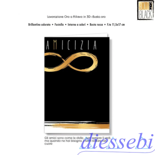 Biglietto Amicizia - Infinito