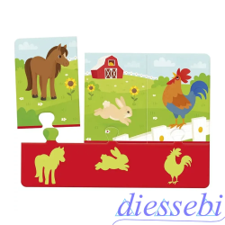 Sapientino Baby Animali e Sagome Montessori Clementoni