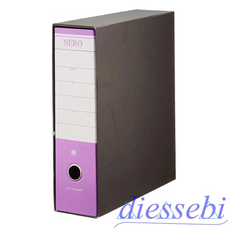 Registratore con Custodia dorso 8 Glicine