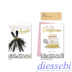 Biglietto Compleanno Femminile