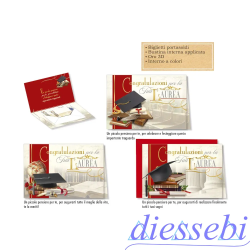 Biglietto Portasoldi Laurea