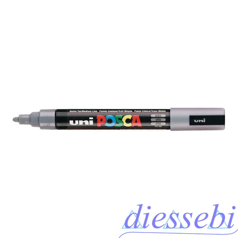 Uni Posca Medio Grigio