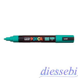 Uni Posca Medio Verde Smeraldo