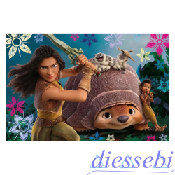 Puzzle Raya e il Drago Perduto 60 Pezzi Clementoni