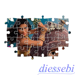 Puzzle Raya e il Drago Perduto 60 Pezzi Clementoni