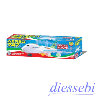 Aereo Airbus 747 Luci e Suoni Giaquinto