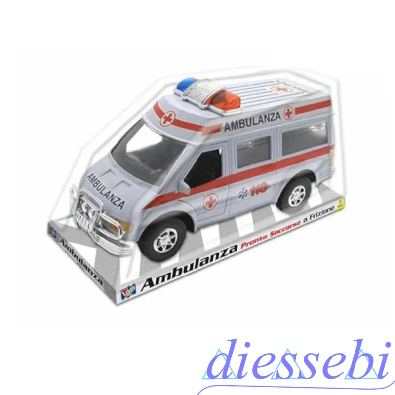Ambulanza Movimento a Frizione Play City