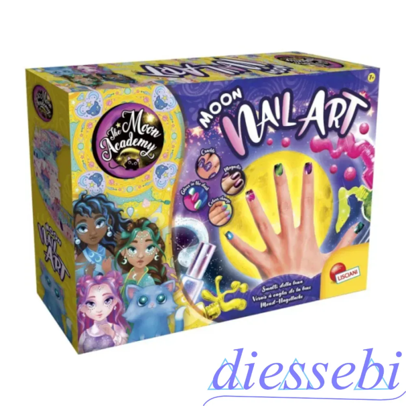 Moon Nail Art The Moon Accademy