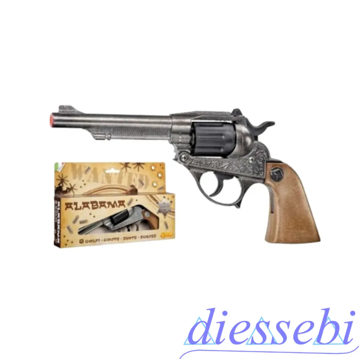 Pistola Alabama Old Metal Villa Giocattoli