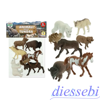 Busta Animali della Tundra 6 Pezzi