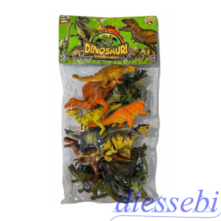 Busta Dinosauri 12 Pezzi
