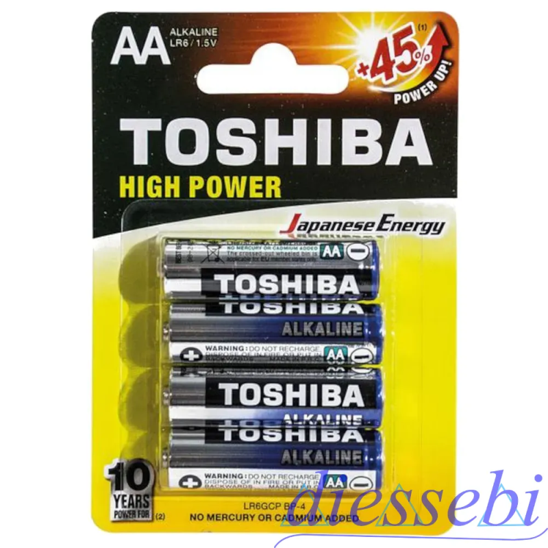Batteria AA Stilo Toshiba High Power