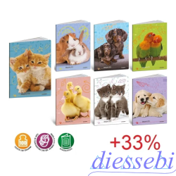 Maxi 24 Fogli 100gr Drawing Pets Blasetti B