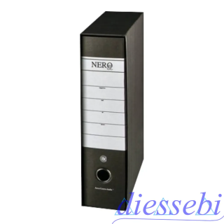Registratore con Custodia dorso 8 Nero