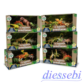 Playset 4 Dinosauri - Il Mondo dei Dinosauri Geo Nature Teorema