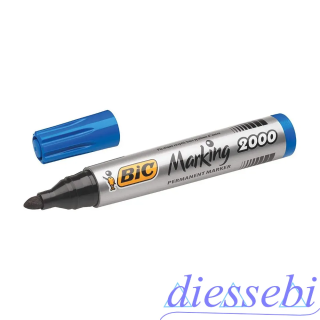 Pennarello Bic 2000 Marking Blu
