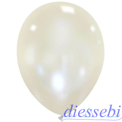 Palloncino Lattice 13'' Metal Perla