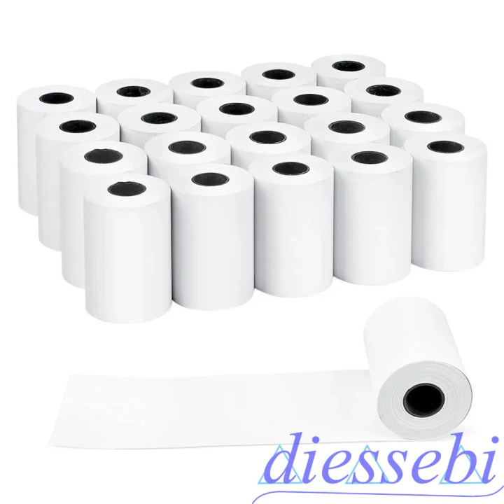 10 Rotoli Carta Termica 57mm 20m POS