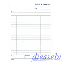 Blocco Buoni di Consegna 2 copie autoricalcante Flex